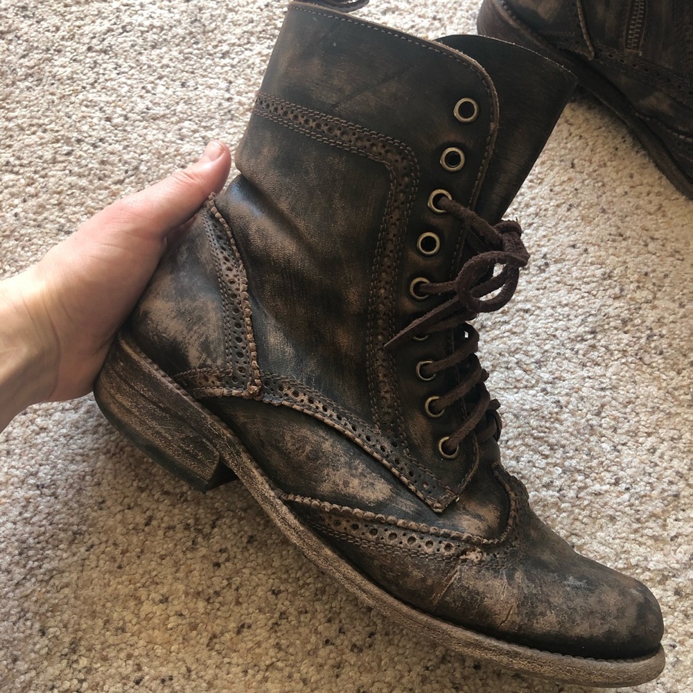 Freebird Combat Boots